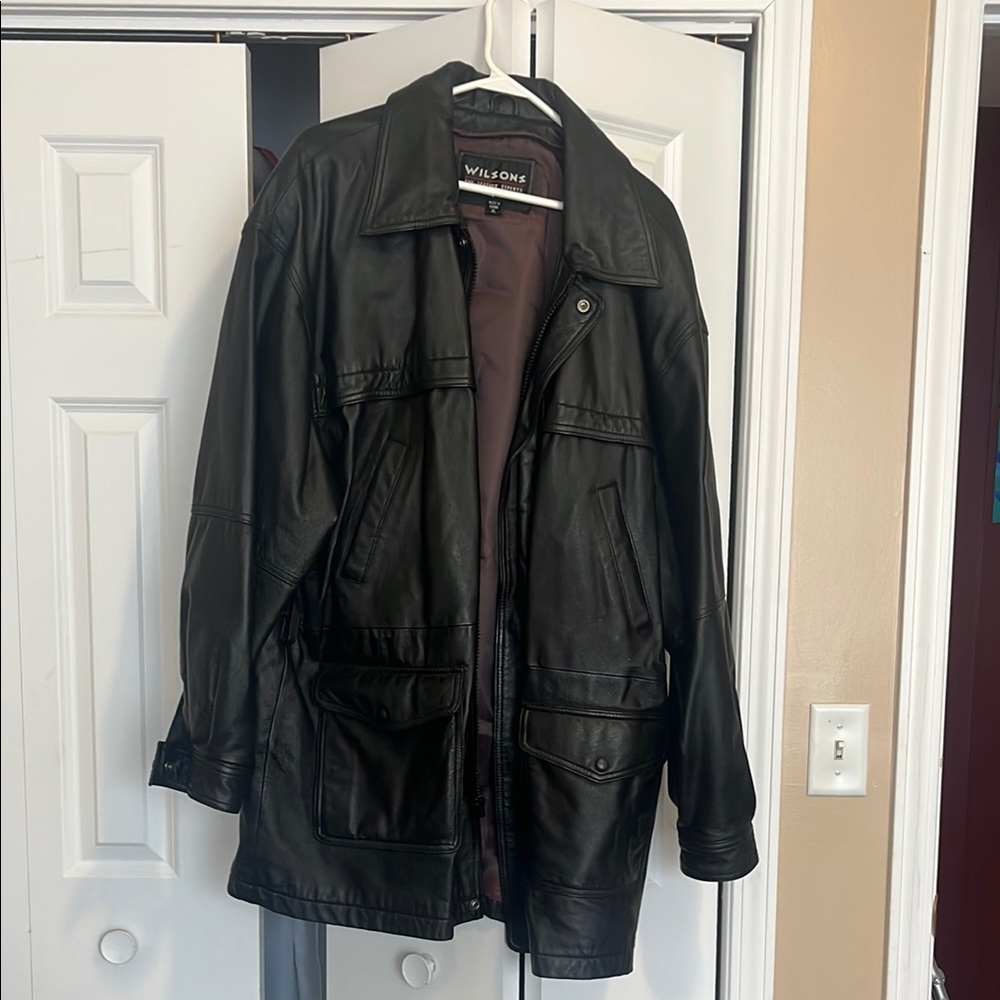Wilson Black Military Field Jacket